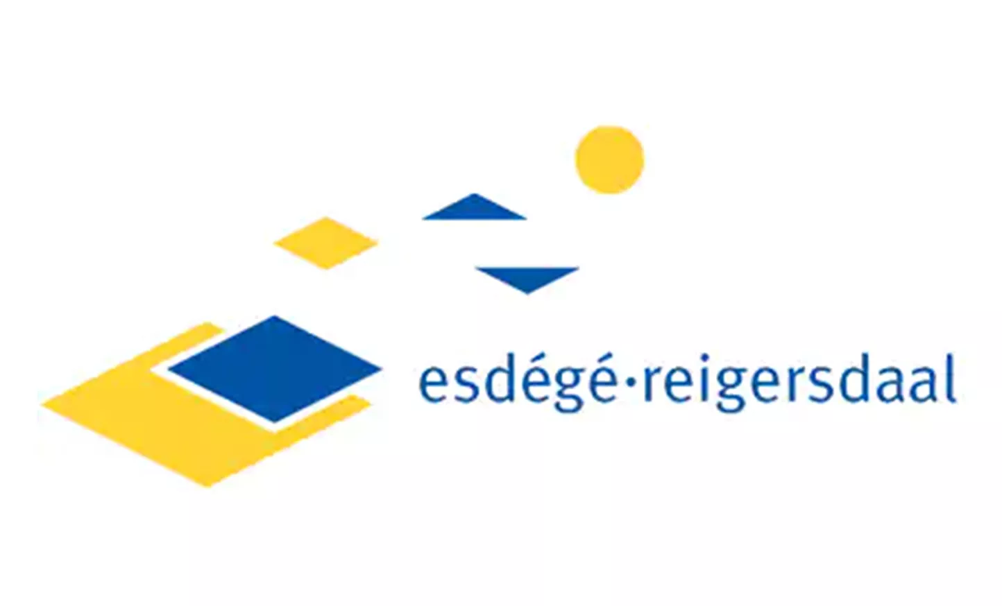 Logo van Esdégé-Reigersdaal uit Noord-Holland die een maatschappelijke samenwerking heeft met Oorlogsmuseum Medemblik