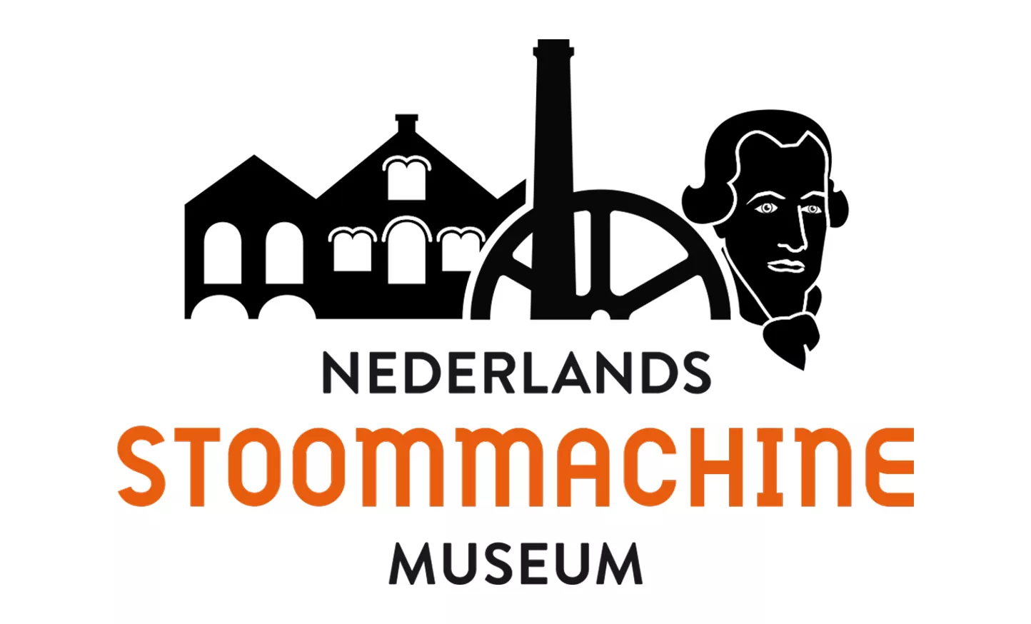 Logo van Nederlands Stoommachine Museum uit Medemblik die een maatschappelijke samenwerking heeft met Oorlogsmuseum Medemblik